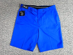 RLX Ralph Lauren Stretch Golf Shorts Men's Size 35 Blue Chino Performance NEW - Picture 1 of 14