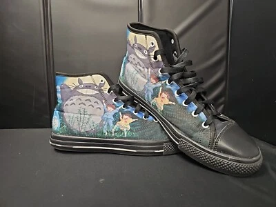 Totoro High Top Shoes - My Neighbor Totoro Unisex Hightop Sneaker Anime Shoes 10 - Image 1 of 4