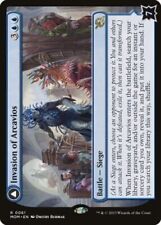 Invasion of Arcavios / Invocation of the Founders MOM MTG Blue Double Sided Card