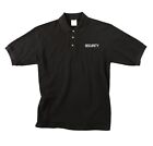 Rothco 3216 Black Moisture Wicking Security Golf Shirt