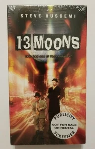 NEW RARE SCREENER 13 Moons Monarch Video 2001 VHS Steve Buscemi Inde Film Drama - Picture 1 of 10
