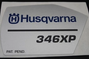 Husqvarna 346 XP Aufkleber Decal Typenschild Art.Nr. 544973601 544 97 36-01 - Bild 1 von 1