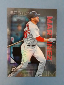 2020 Bowman Platinum Baseball J.D. MARTINEZ #7 Boston Red Sox N/Mt