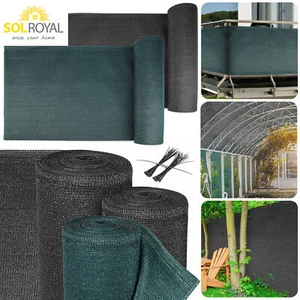 Zaunblende Sichtschutz Tennisblende Schattiergewebe Windschutz Zaun Netz Gewebe - Bild 1 von 14