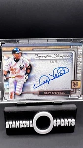 2023 Topps Museum Collection Gary Sheffield On-Card Auto /25 Showpieces - Picture 1 of 3