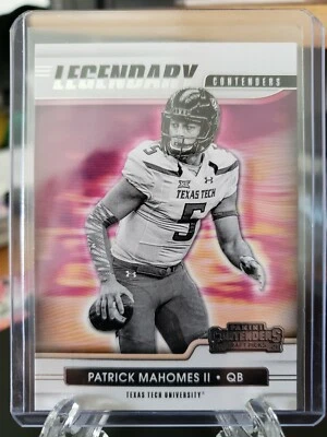 Patrick Mahomes - Legendary Insert - Panini NFL Contenders Draft Picks 2021 - Image 1 of 4