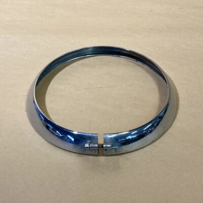 Lámpara antiniebla original Jaguar XK Mk cromo acabado anillo antiniebla llanta 7 pulgadas OEM Foto 1 de 4