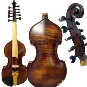 Estilo barroco CANCIÓN maestro 6×6 cuerdas 16 1/2" Viola d'Amore, gran sonido #15657 - Imagen 1 de 10