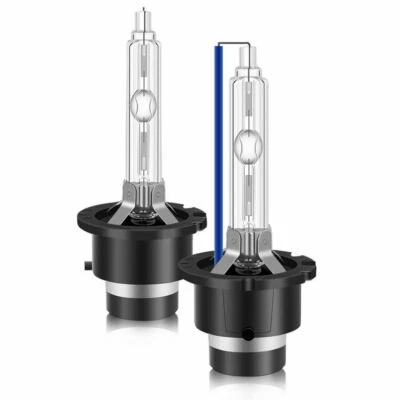 D2C D2R D2S 6000K Xenon HID Replacement Bulbs White Pair bulb High Low beam - Image 1 of 4