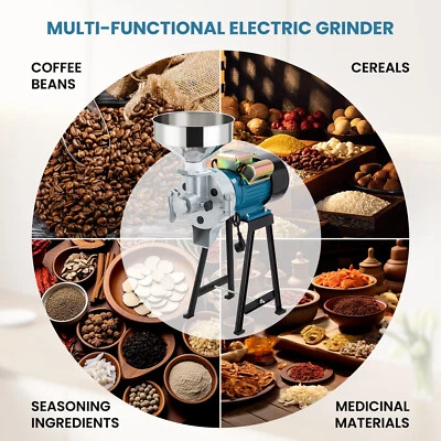 Elektrische Getreidemühle 2200W Schrotmühle Kornmühle Weizenmehl Kräutermühle - Bild 1 von 4