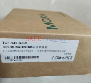 1 Stück Moxa TCF-142-S-SC Glasfaser Konverter Brandneu - Bild 1 von 6