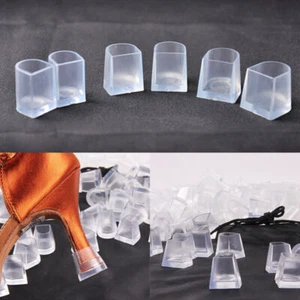 1 par de protectores de tacón tacón alto puños de tacón zapatos de tacón protección de tacón N3S4 - Imagen 1 de 9