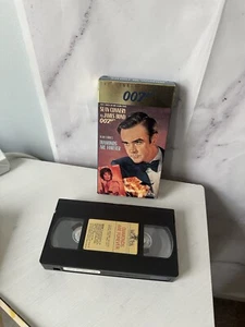 1971 THE CONNERY CLASSICS 007 DIAMONDS ARE FOREVER MOVIE VHS TAPE - Picture 1 of 5