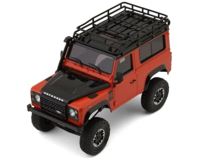 Kyosho MX-01 Mini-Z 4X4 Readyset w/Land Rover Defender 90 Adventure Body Org/Blk - Image 1 of 4