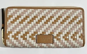 RADLEY MULTICOLOURED LEATHER ZIP AROUND PURSE WALLET LARGE NEW!!! - Picture 1 of 4