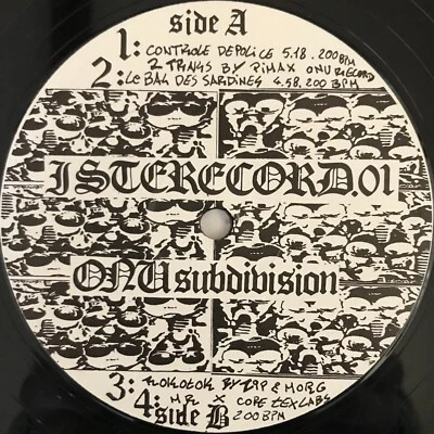 12" PI MAX ZIP LE ROBOT MORG MISTER X Iste 1998 HARDCORE GABBER HARDTEK Fluff - Photo 1/2