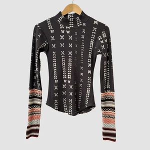 Top térmico manga larga carbón Free People Wonderfull Swit XS - Imagen 1 de 9