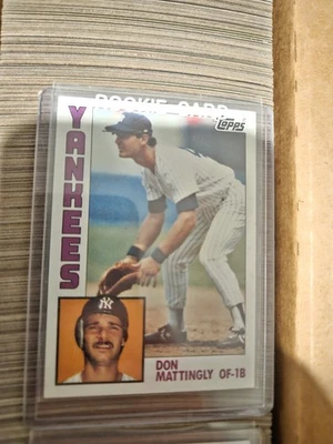 6 Complete Sets. Mattingly, Bonds, Canseco, McGwire. 1984 Topps, 1986 Donruss, - Image 1 of 4