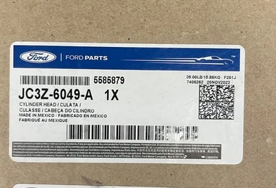 Ford 2012-2019 Ford F250 F350 6.7 DIESEL V8 Cylinder Head JC3Z6049A RIGHT - Image 1 of 3