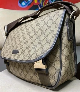 Men/Unisex GUCCI Canvas GG Bum Belt Bag or Waist Pack or Cross Shoulder Bag - Picture 1 of 4