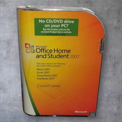 Microsoft Office Home & Student 2007 Retail – 3 PC Licence, Boxed - Image 1 of 4