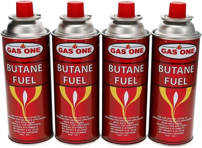 Gasone Butane Fuel Canister (4Pack)