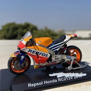 Repsol Honda RC213V 2016 Diecast Motorcycle Model Collector Toy 1/24 Ornament - Picture 1 of 5