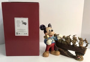 Disney Jim Shore Celebrating 10 Years Of Disney Traditions Mickey Mouse 4046045 - Picture 1 of 18