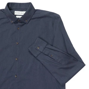 Mizzen + Main Navy Ludlow Performance Size XXL Button Down Shirt Long Sleeve - Picture 1 of 16