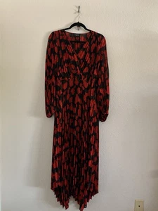 The KOOPLES Abstract Roses Handkerchief Dress Size 3 (US L) - Picture 1 of 13