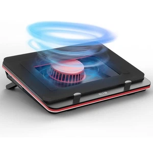 IETS GT500 Turbo-Fan puissant 5000 tr/min ordinateur portable refroidisseur de coussin de refroidissement gaming USB - Photo 1/7