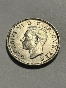1942 Great Britain 1 Shilling/Silver/XF++ #14644 - Picture 1 of 2