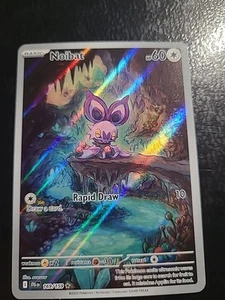 Noibat 169/159 Ilustración Raro Arte Completo - Pokémon Viaje Juntos SV09 Casi Nuevo - Imagen 1 de 2