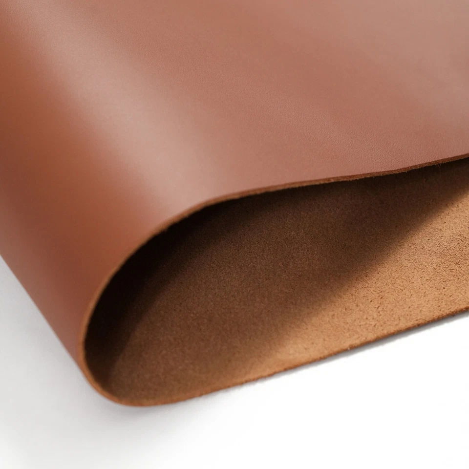 Hojas de cuero italianas 4,5-5 oz piezas precortadas de cuero de vaca de grano superior Foto 1 de 1