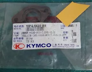 KYMCO Ansaugkrümmer Unterlegscheibe Dichtung Isolator Agility Cobra wie Mxer Mxu 50 - Bild 1 von 2