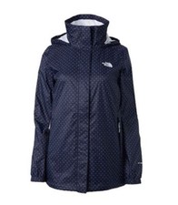 north face polka dot rain jacket