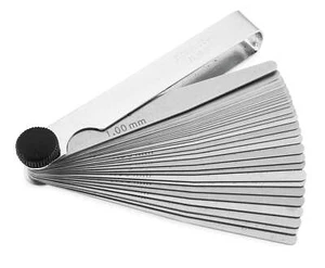 BikeMaster 32-Blade Dual Reading Combination Feeler Gauge Set 173147 - Picture 1 of 1
