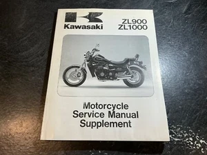 1985-1988 Kawasaki ZL900 & ZL1000 Motorcycle Service Manual Supplement - Picture 1 of 22