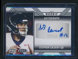 2020 HIT BLACK AUTO STEPHEN CALVERT - Picture 1 of 1