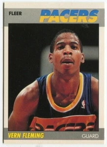 1987-88 Fleer #38 Vern Fleming Indiana Pacers - Picture 1 of 2