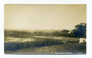 Barnstable MA, granja, dependencias, pantano, pequeño trabajador, postal RPPC - Imagen 1 de 2