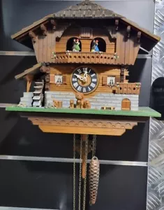 Loetscher AG Barry & the Puppies Vintage Cuckoo clock - Picture 1 of 8