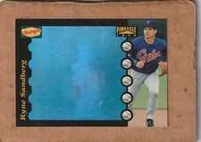 1996 Denny's Hologram Set Break Ryne Sandberg Chicago Cubs #9 MINT