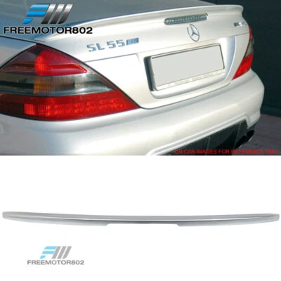 适用于 03-11 Benz R230 SL 级 AMG 风格后后备箱锅炉涂漆 #762 银色 — 第 1/4 张图片