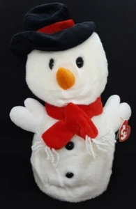 TY 2001 PALLA DI NEVE il pupazzo di neve beanie buddy - come nuovo con etichette come nuovo - Foto 1 di 7