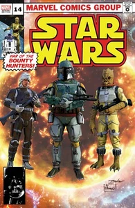 STAR WARS 14 MIKE MAYHEW BOBA FETT #42 HOMAGE TRADE DRESS VARIANT-A VERY RARE! - Picture 1 of 1