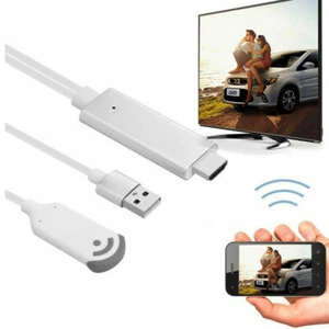 Adaptador inalámbrico de cable de TV WiFi USB a AV HDMI/HDTV para dispositivo de sistema Andriod/iOS - Imagen 1 de 6