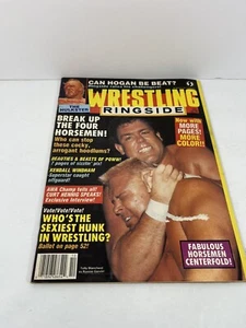 Wrestling Ringside Magazine October 1987 Tully Blanchard Ron Garvin On Cover - Foto 1 di 9