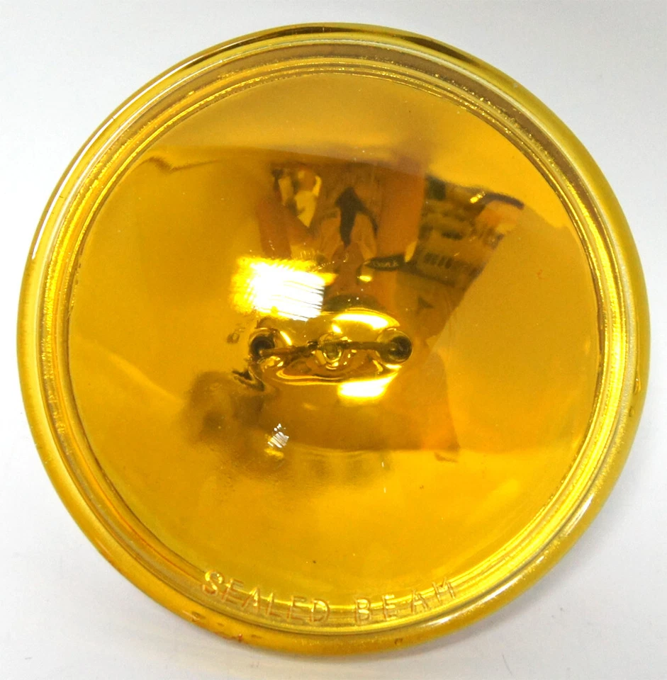 HARDDRIVE 4 1/2" Sealed Beam 12V 30W Amber Non-Fluted 38-525 Foto 1 de 1