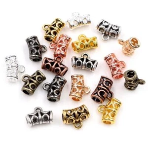 20 Stck. Kaution Charms 12x9 mm Bails Perlen Vintage Stil Anhänger Schmuckherstellung Perle - Bild 1 von 15